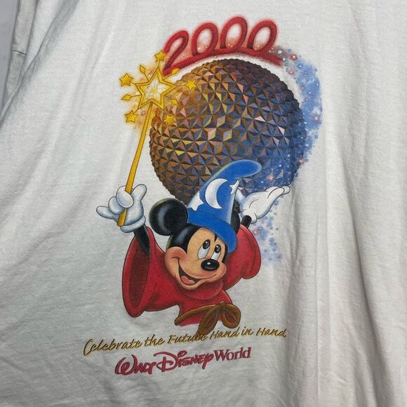 Vintage Walt Disney World 2000 Mickey Mouse T-Shirt XL - Picture 4 of 9